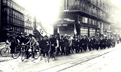 1914 Agosto - Movilización en Francia