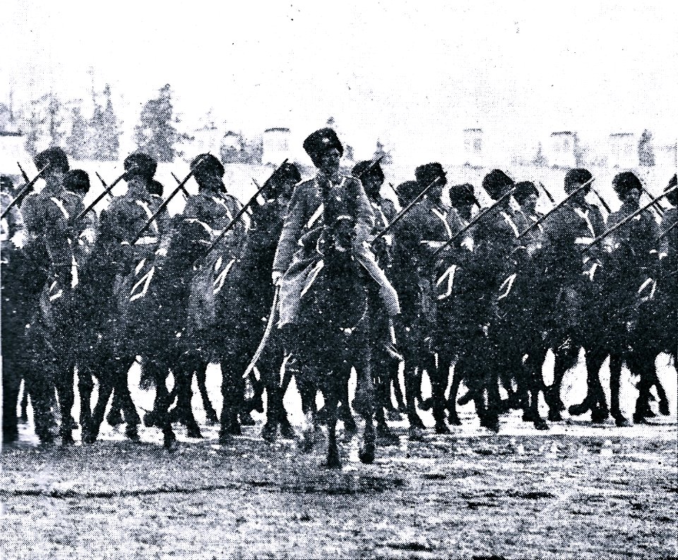 Maniobras de los Cosacos del Ejécito del Zar