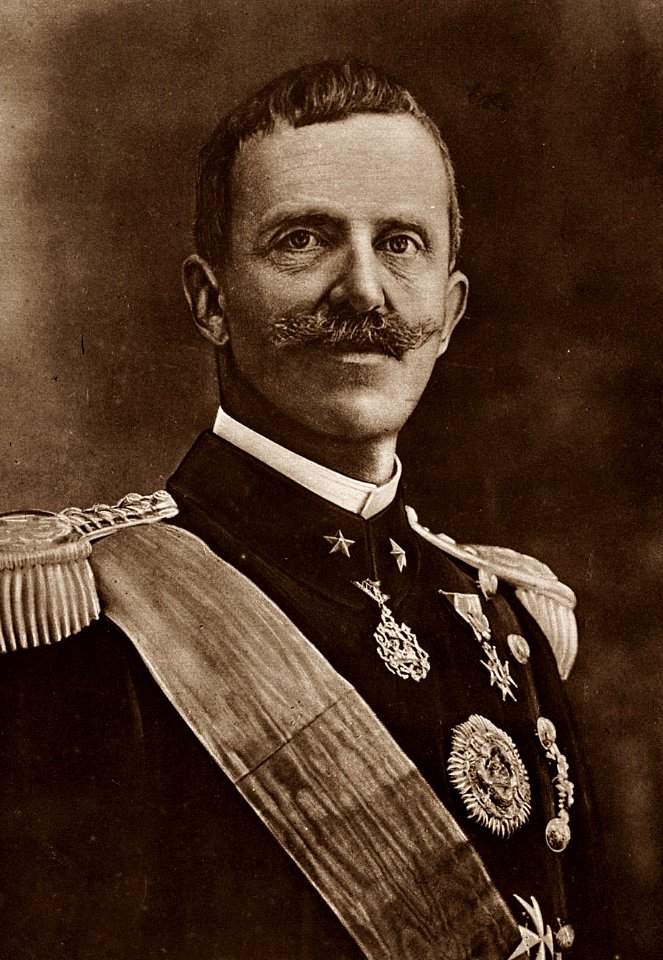 Rey de Italia Vittorio Emmanuele III