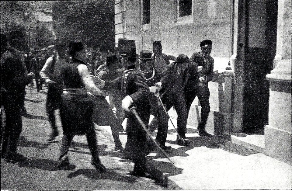 Arresto de Nedeljko Cabrinovic
