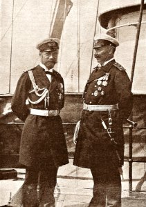 1907 Agosto 14 el Zar y el Kaiser photo