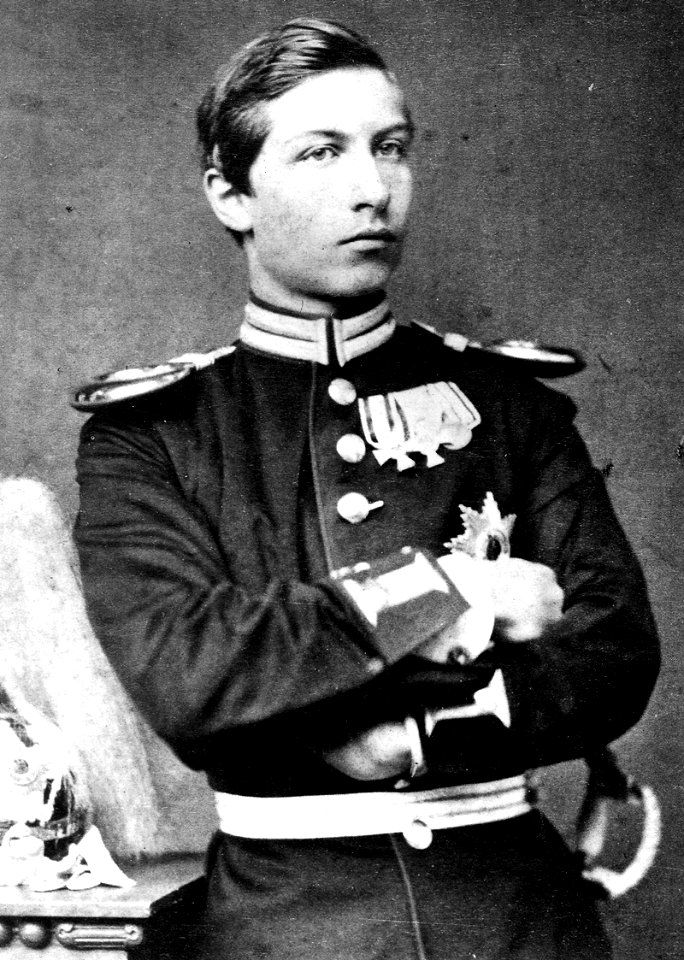 Kaiser Wilhelm II o Guillermo II en su juventud