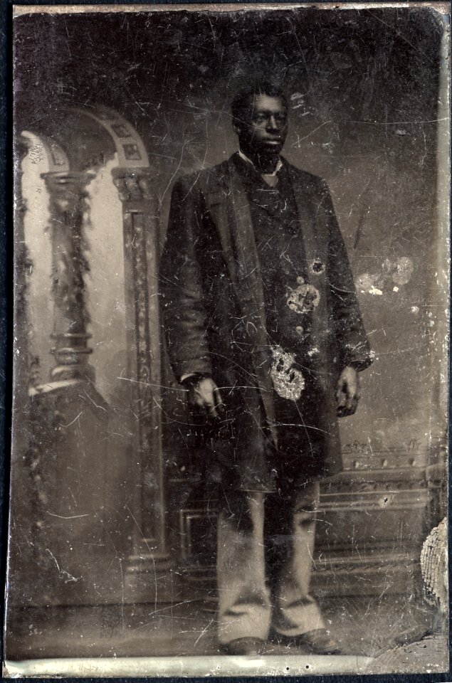 Portrait of an unidentified man photo