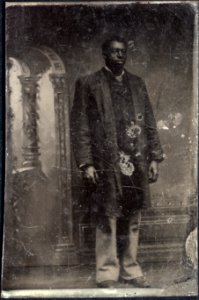 Portrait of an unidentified man