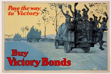 Pave the way to victory - Buy Victory Bonds