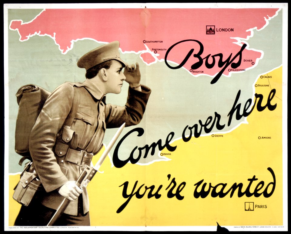 Boys come over here, you're wanted