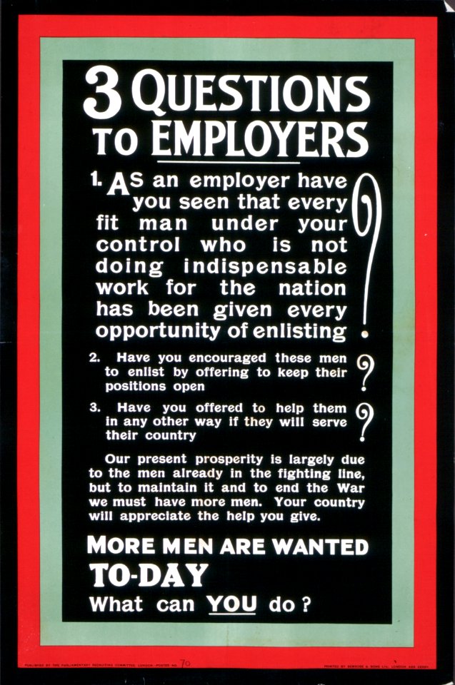 3 questions to employers