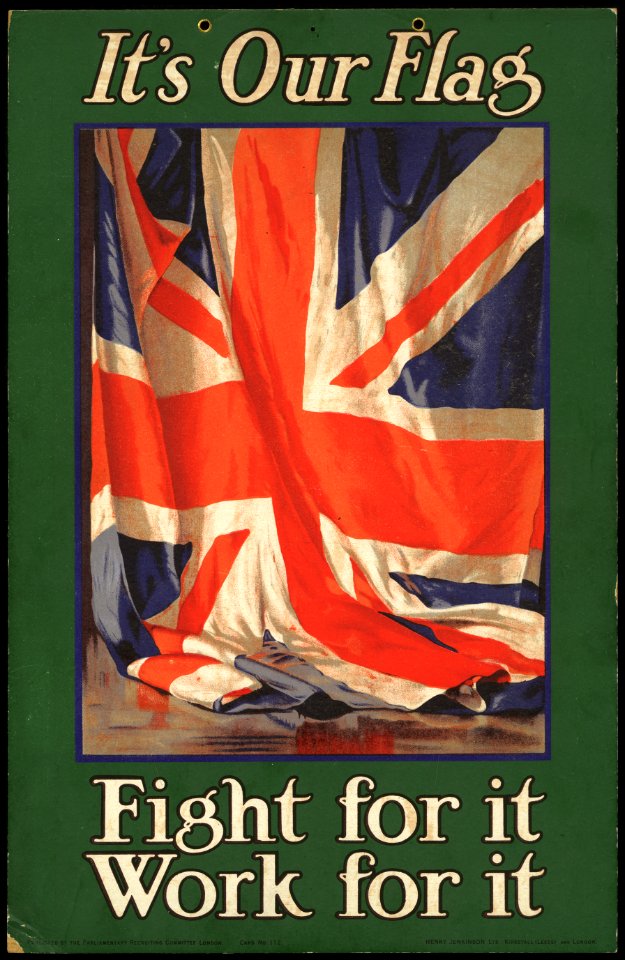 It's Our Flag. Fight for it, Work for it.
