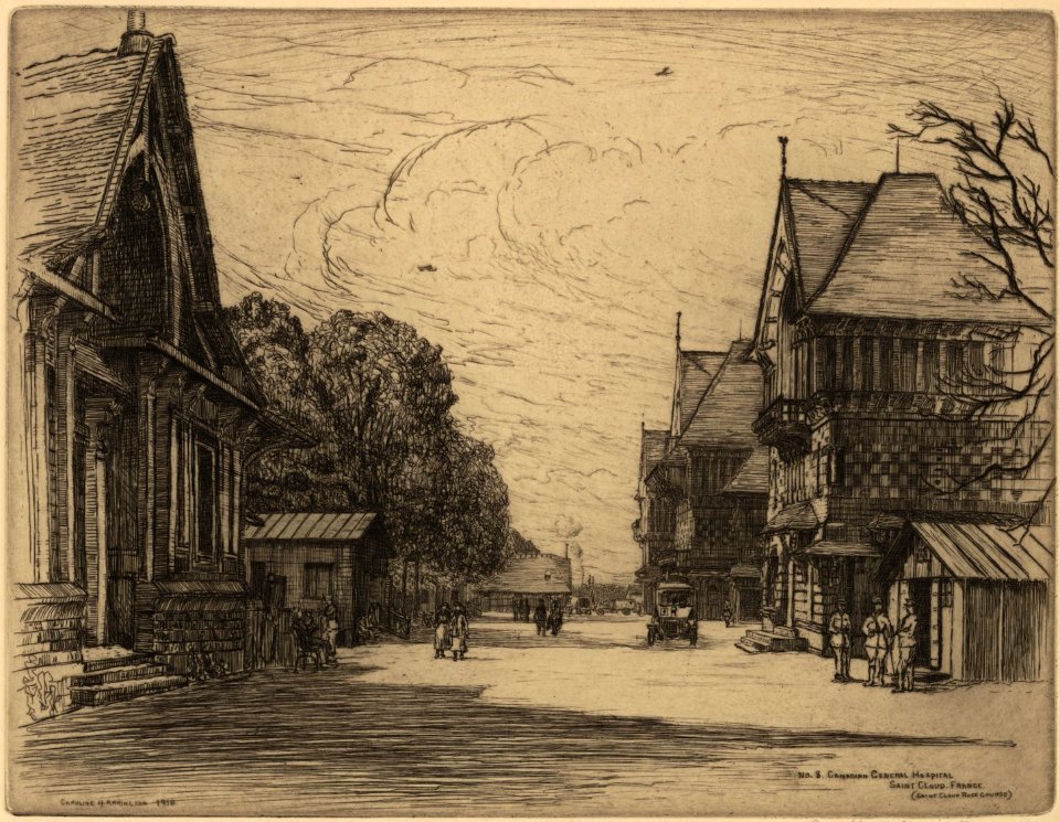 No. 8 Canadian Hospital, Saint Cloud, France