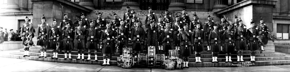 Toronto Scottish Pipe Band Garrison Church Parade photo