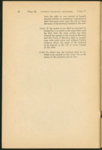 “The Women’s Municipal Franchise Act, 1917,” in Preparatio… photo