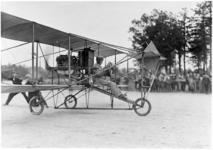 One of the first airplanes built in Canada photo