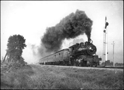 Grand Trunk Railway steam train photo