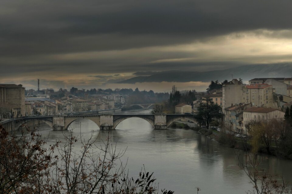 Panoramic city bourg toll