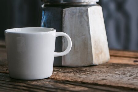 Espresso morning mug photo