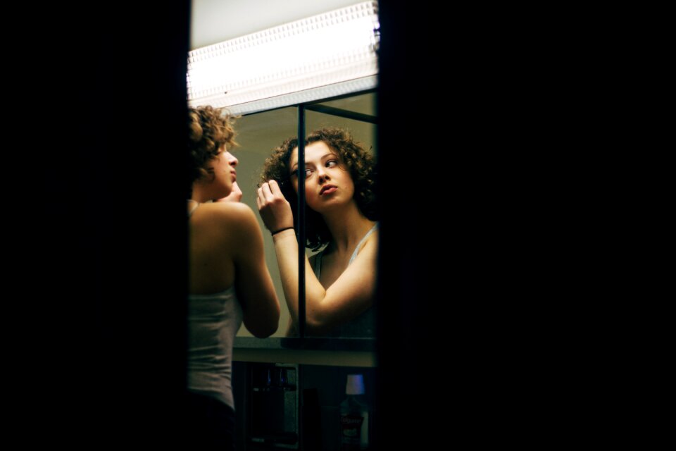Alone mirror black alone