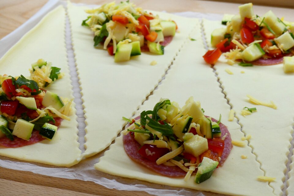 Gourmet vegetables cheese