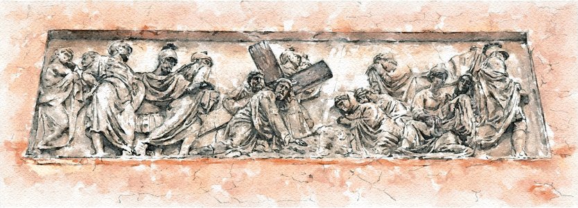 Christ Carrying the Cross photo