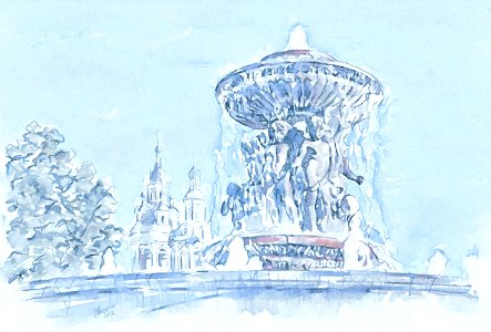 Fountain with Amours