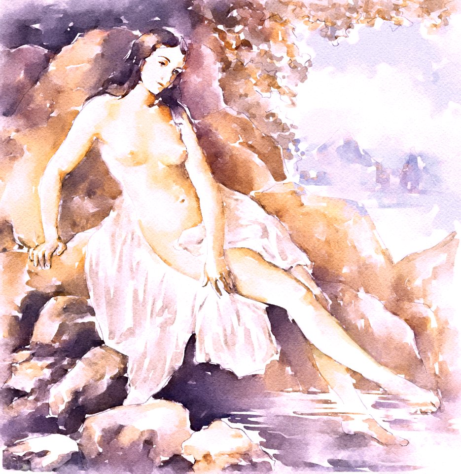 Bagnante (The Bather)