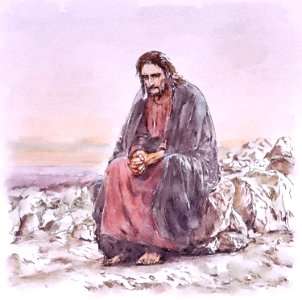Christ in the Wilderness photo