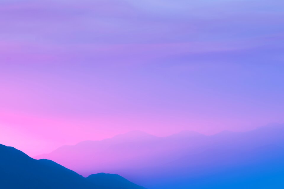 Sunset sunrise fog