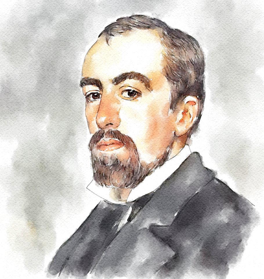 Portrait of painter Vasily Polenov