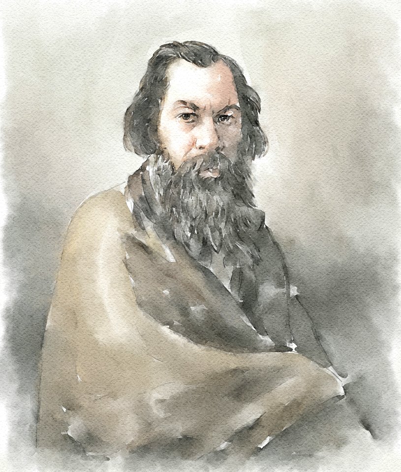Portrait of painter Alexei Savrasov