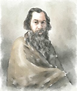 Portrait of painter Alexei Savrasov