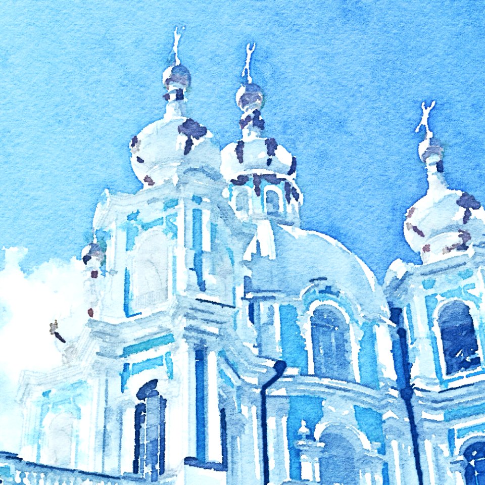 Smolny Cathedral, Saint Petersburg