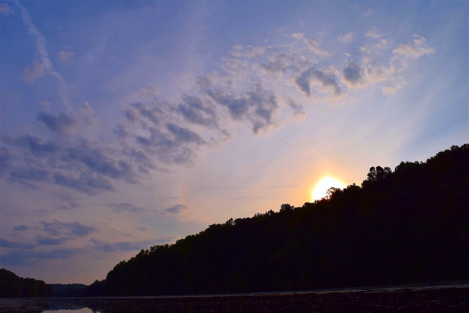 Sky clouds landscape