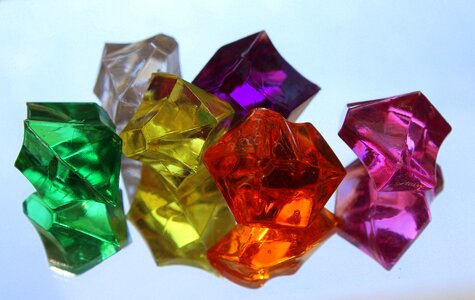 Artificial crystals reflection body crystal