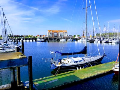 Boat anchorage holland