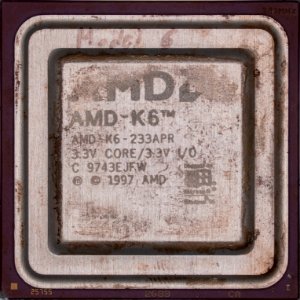 AMD@350nm@K6@Model6_-_(cpuid562)@AMD-K6-233APR@3.3V_CORE_C… photo