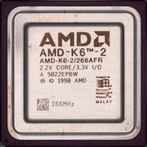 AMD@250nm@K6@Model8(chomper)_-_(cpuid580)@AMD-K6-2_266AFR@… photo