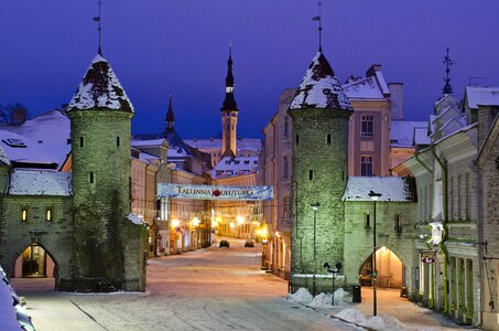 Estonia europe winter