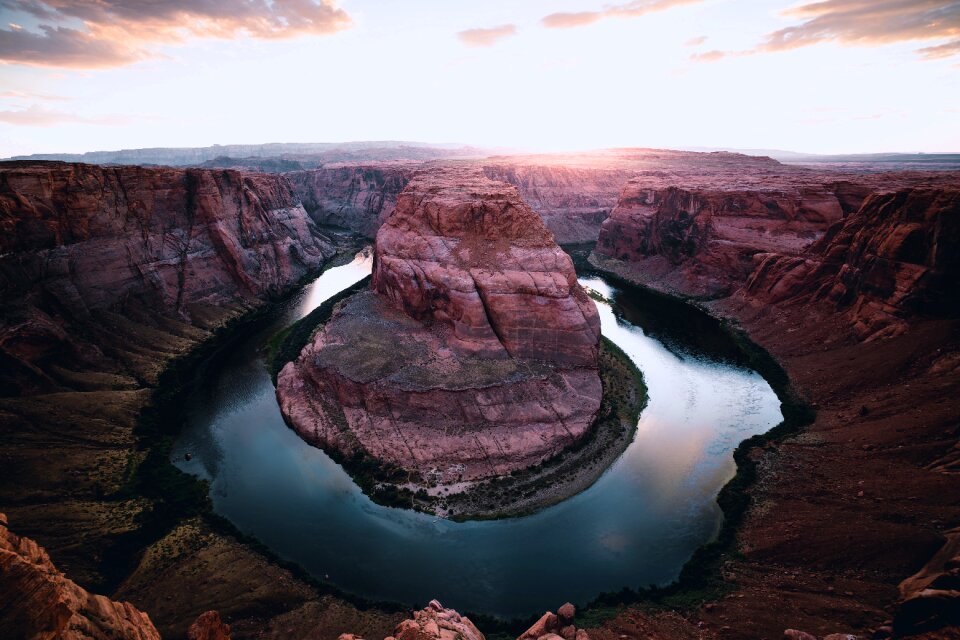 Water landscape view