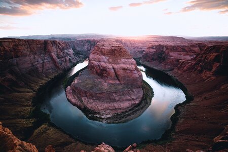 Water landscape view