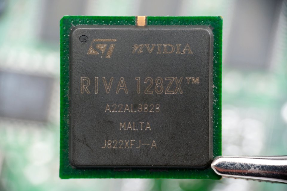 NVIDIA@350nm@Fixed-pipeline@NV3_ZX@Riva_128ZX@A22AL9828_MA…