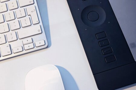 Technology keyboard mouse photo