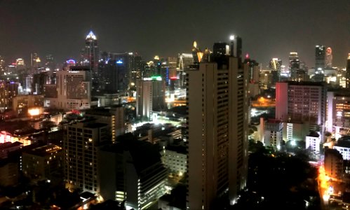 Bangkok at night photo