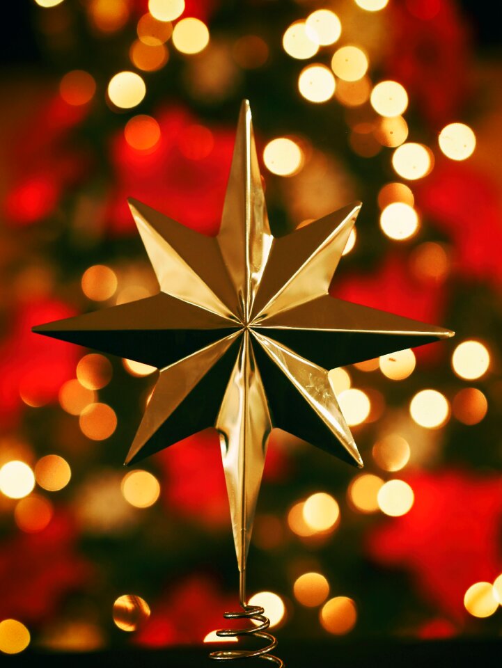 Decor light brown stars