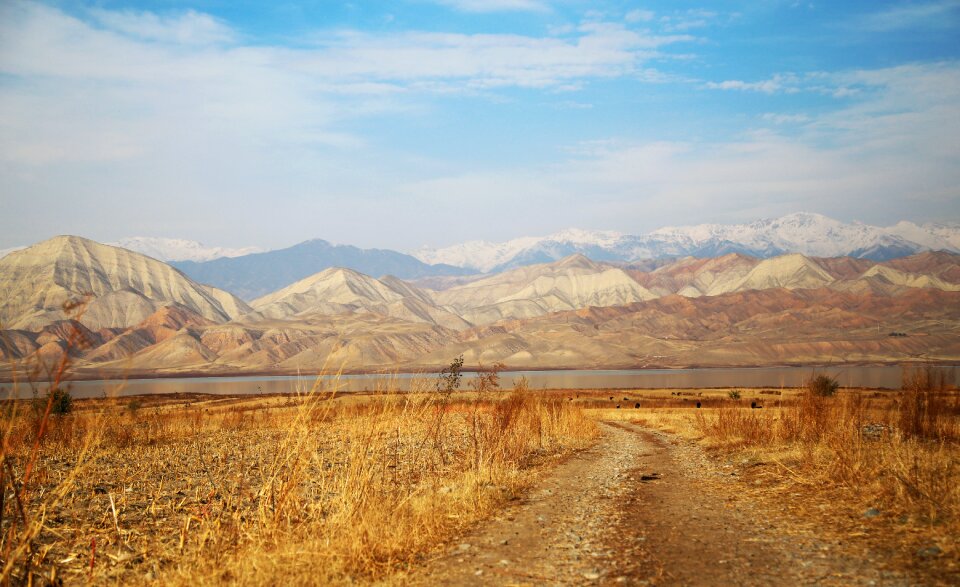 Mountain highland landscape
