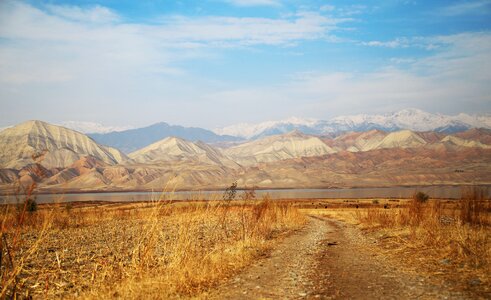 Mountain highland landscape