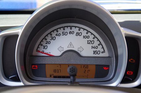 Speedometer digital odometer