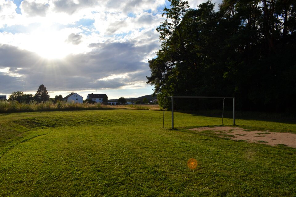 Football football pitch green