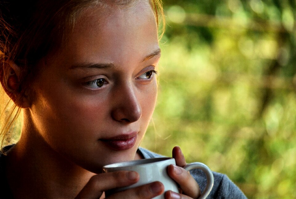 Beautiful young woman
