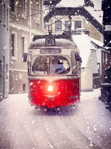 City winter vehicle photo