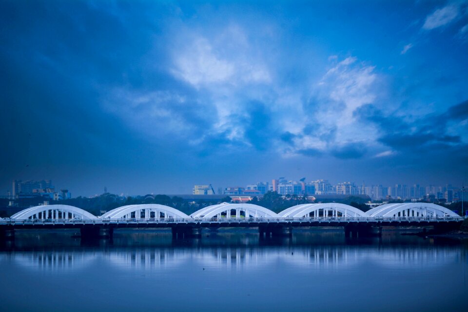 Panoramic nature sky