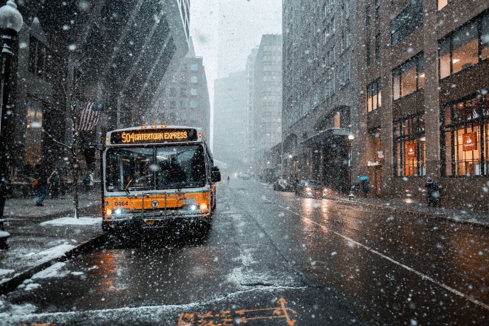 City urban road